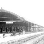 La stazione, foto d'epoca